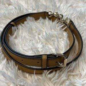 Karl Lagerfeld replacement Tan Leather Purse shoulder strap